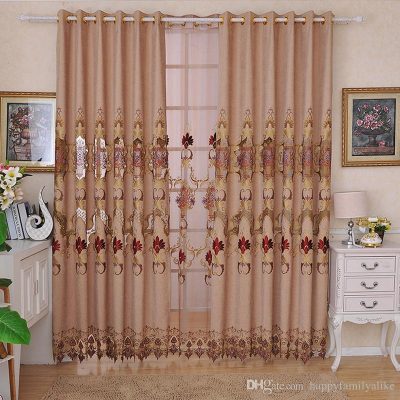Rèm họa tiết cổ điển HH - 001