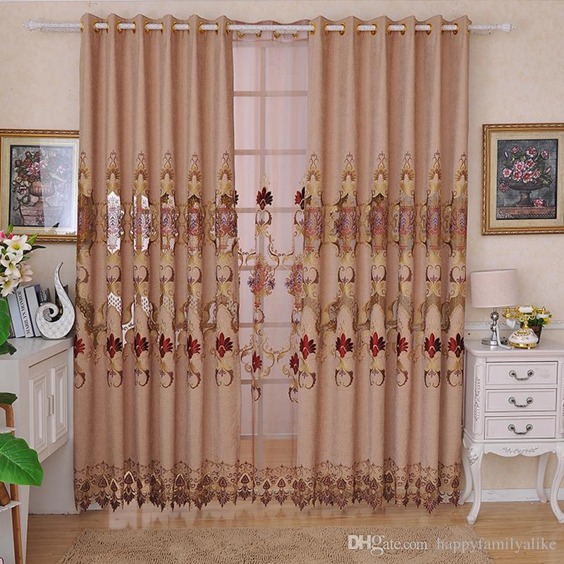 Rèm vải họa tiết cao cấp tại Hà Nội