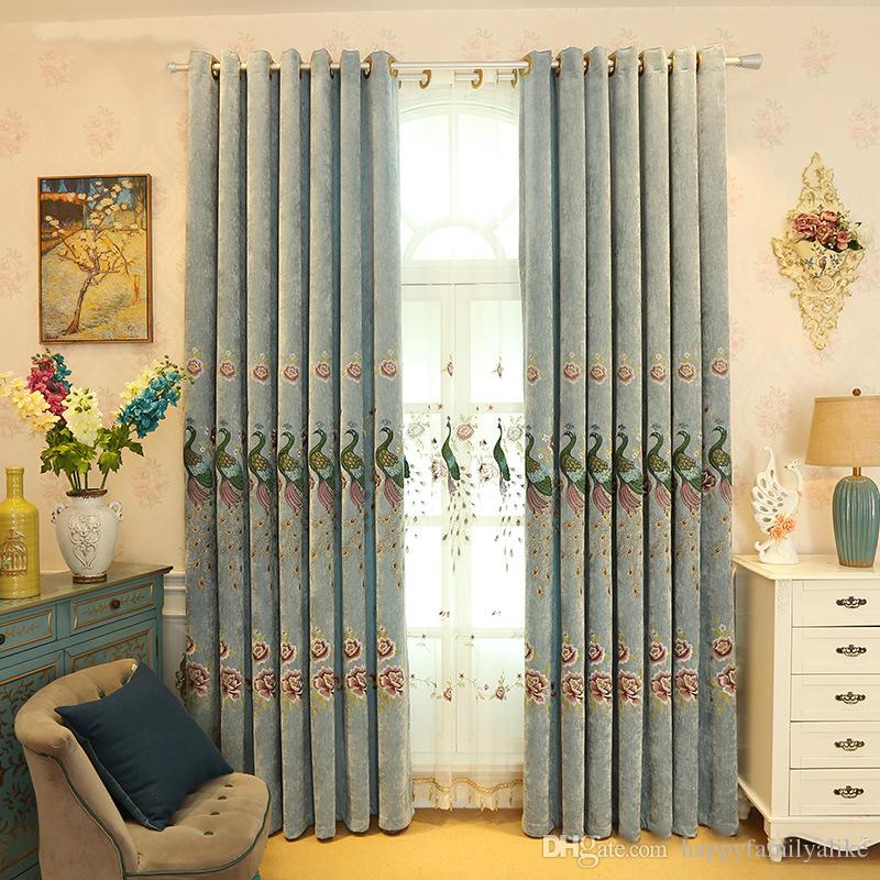 Rèm vải họa tiết cao cấp tại Hà Nội