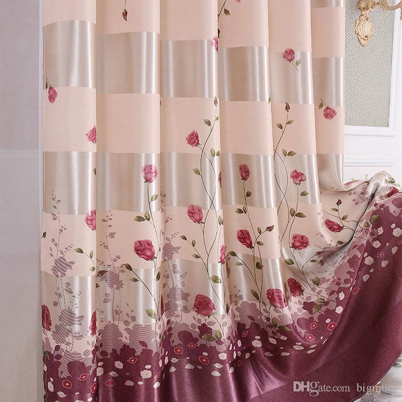 Rèm vải họa tiết sang trọng tại Hà Nội