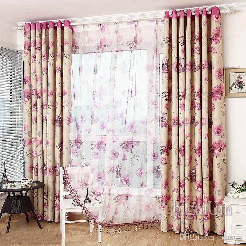 Rèm vải họa tiết cao cấp tại Hà Nội