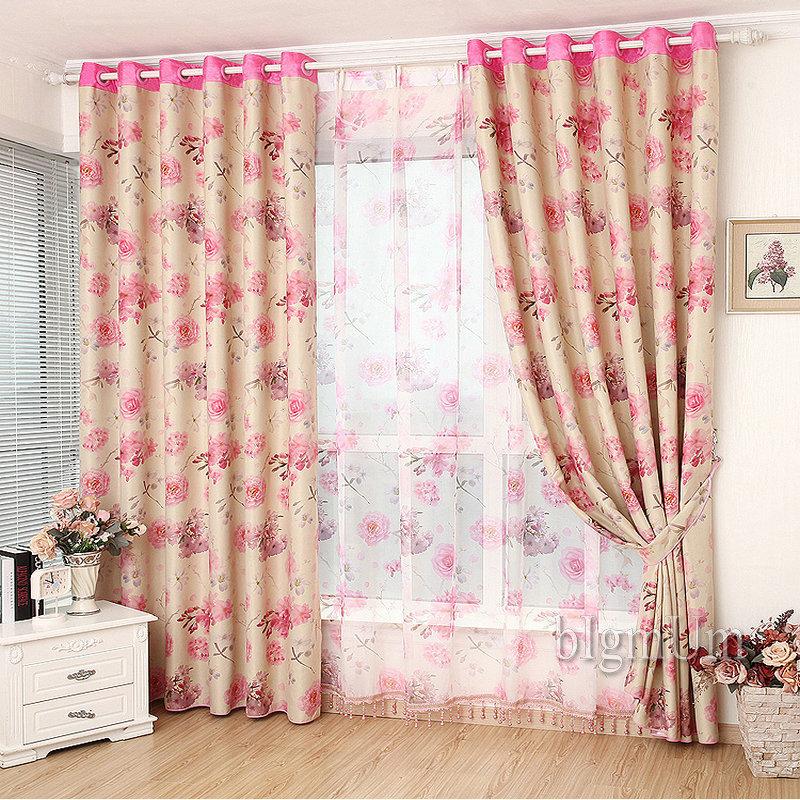 Rèm vải họa tiết cao cấp tại Hà Nội