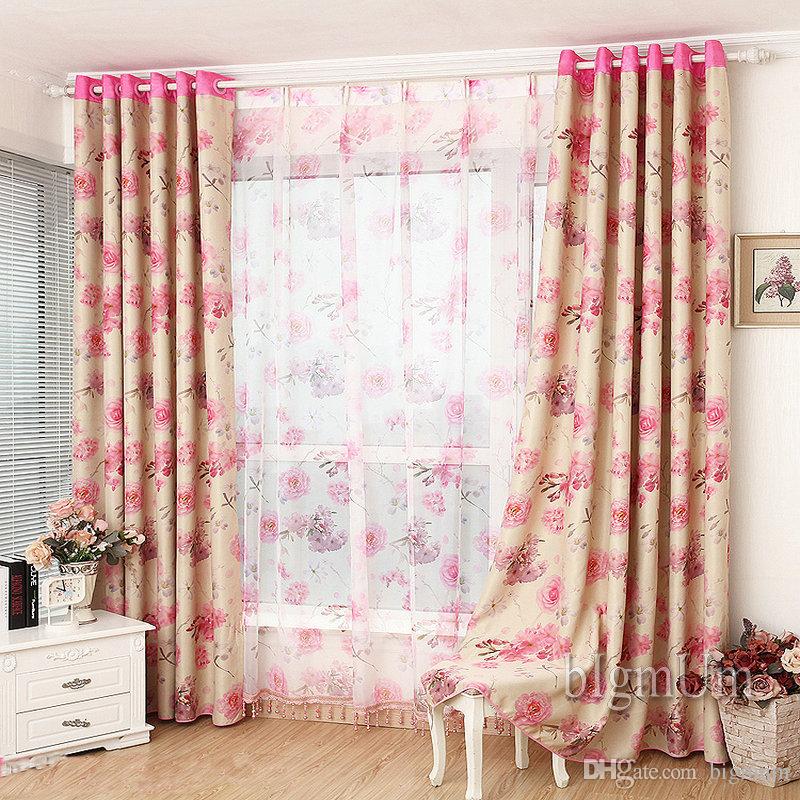 Rèm vải họa tiết cao cấp tại Hà Nội