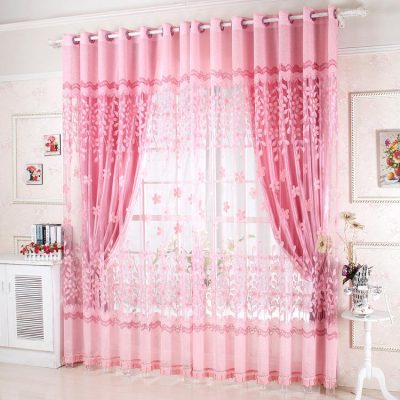 Rèm hoa văn đẹp HH - 009