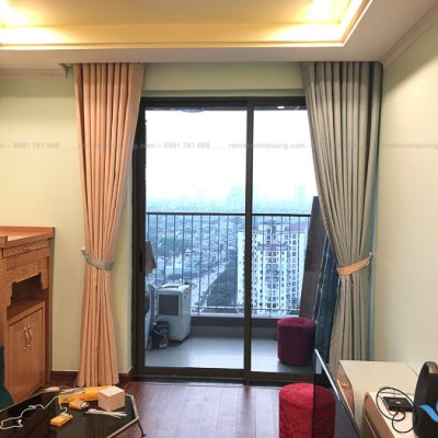 RS02 rèm silicon phối màu phòng khác