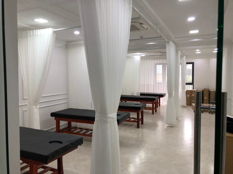 Rèm spa cho thẩm mỹ viện Hàn Quốc tại Khuất Duy Tiến  (3)