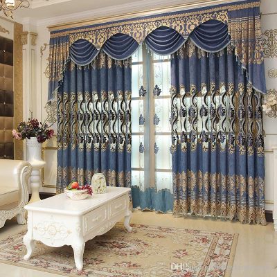 Rèm tân cổ điển biệt thự sang trọng tại quận Đống Đa, Hà Nội CD - 01