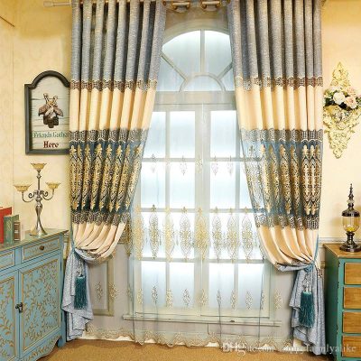 Hé lộ mẫu rèm cổ điển phòng khách sang trọng Bà Triệu, Hà Nội CD - 11