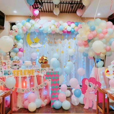 Rèm trang trí sinh nhật rẻ đẹp Mỹ Đình - Nam Từ Liêm