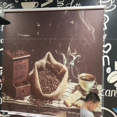 Rèm tranh in thường hình ảnh theo yêu cầu tại Đường Âu Cơ, Hà Nội RT34