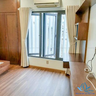 Rèm vải 1 màu đẹp cản nắng phòng ngủ Đại La, Hà Nội TM1606-15