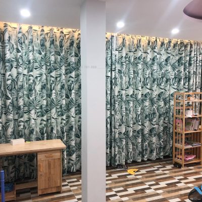 Rèm vải cao cấp Thái Lan in tranh 3D mã Fabric 01 ở Thanh Hóa