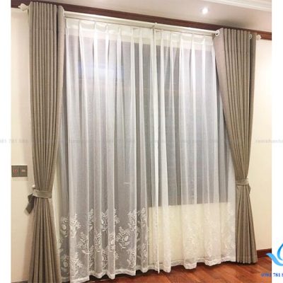 Rèm vải chống nắng biệt thự cao cấp KĐT Xuân Phương, Hà Nội B-07-M13