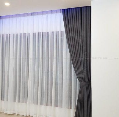 Rèm vải hai lớp cao cấp cản nắng cực tốt quận Ba Đình, Hà Nội ART 02