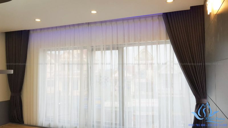 12.1 (2)  rèm vải hai lớp hàn quốc chống nắng 3.150.000
