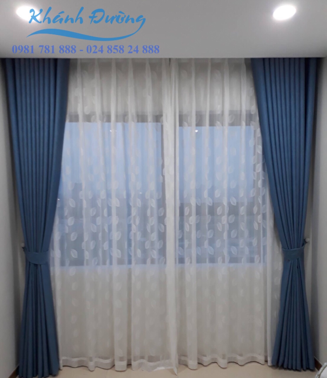 rèm vải chung cư đẹp nhất hà nội
