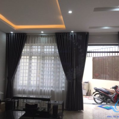Rèm vải hai lớp đẹp sang trọng