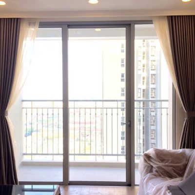 Rèm vải hai lớp đẹp cho chung cư R3 Royal City