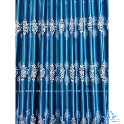 Rèm vải họa tiết sang trọng, bắt mắt tại Nguyễn Khoái, Hà Nội HH024