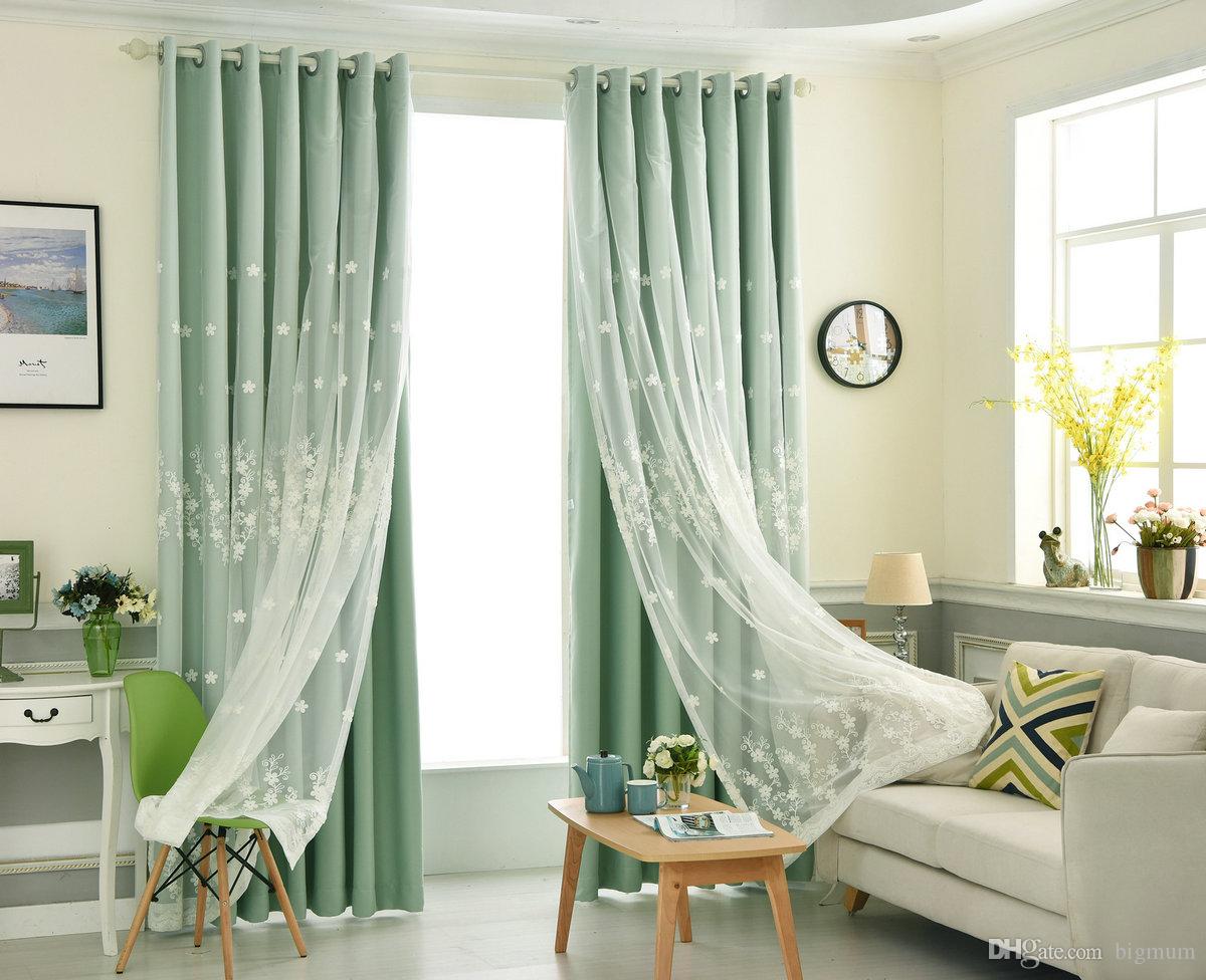 Rèm vải hai lớp cao cấp tại Cầu Giấy