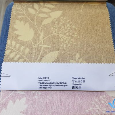 10.5 rèm vải một màu hoa văn cho phòng ngủ giá 760,000
