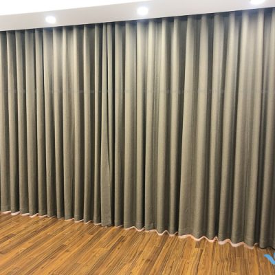 Rèm vải một màu cao cấp đẹp hiện đại tại KĐT Xala, Quận Hà Đông HH888