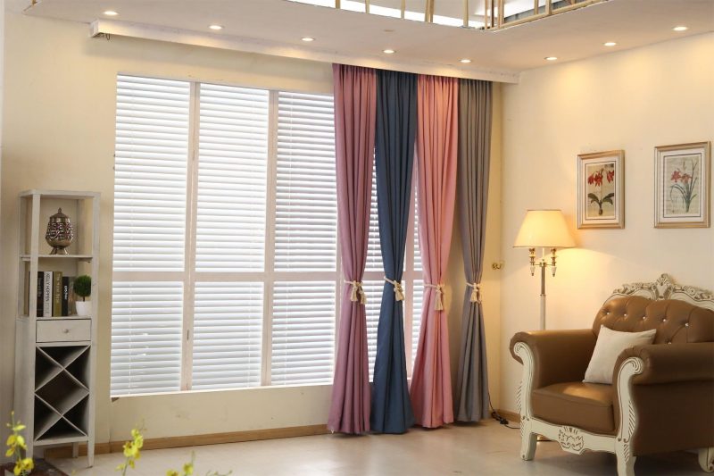 Rèm vải một màu đẳng cấp tại đường Lý Tự Trọng, Đà Nẵng HH-624