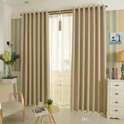Rèm vải một màu sang trọng HH-615
