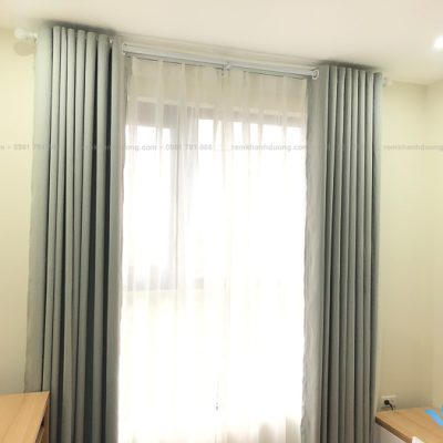 Rèm vải phòng ngủ thanh lịch tại Roman Plaza Tố Hữu, Hà Nội RV 09