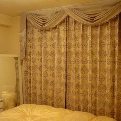 Mãn nhãn với mẫu rèm cổ điển hoa văn đẹp Trần Phú, Hà Nội CD - 28