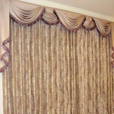 Rèm tân cổ điển phòng khách ấn tượng tại Tây Sơn, Hà Nội CD - 29