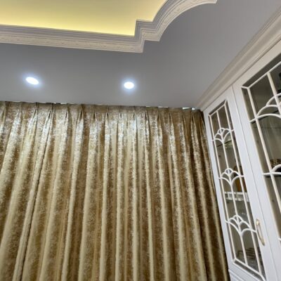 Rèm vải tân cổ điển hoàng gia vải thổ nhĩ  kì cho căn hộ cao cấp Thong Long Number One  (8)