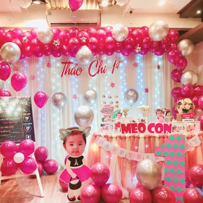 Rèm vải trang trí sinh nhật giá rẻ nhất tại Thanh Nhàn - Hai Bà Trưng