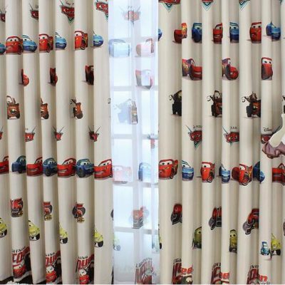 Rèm vải trẻ em họa tiết hoạt hình ở Hà Nội - TR 201