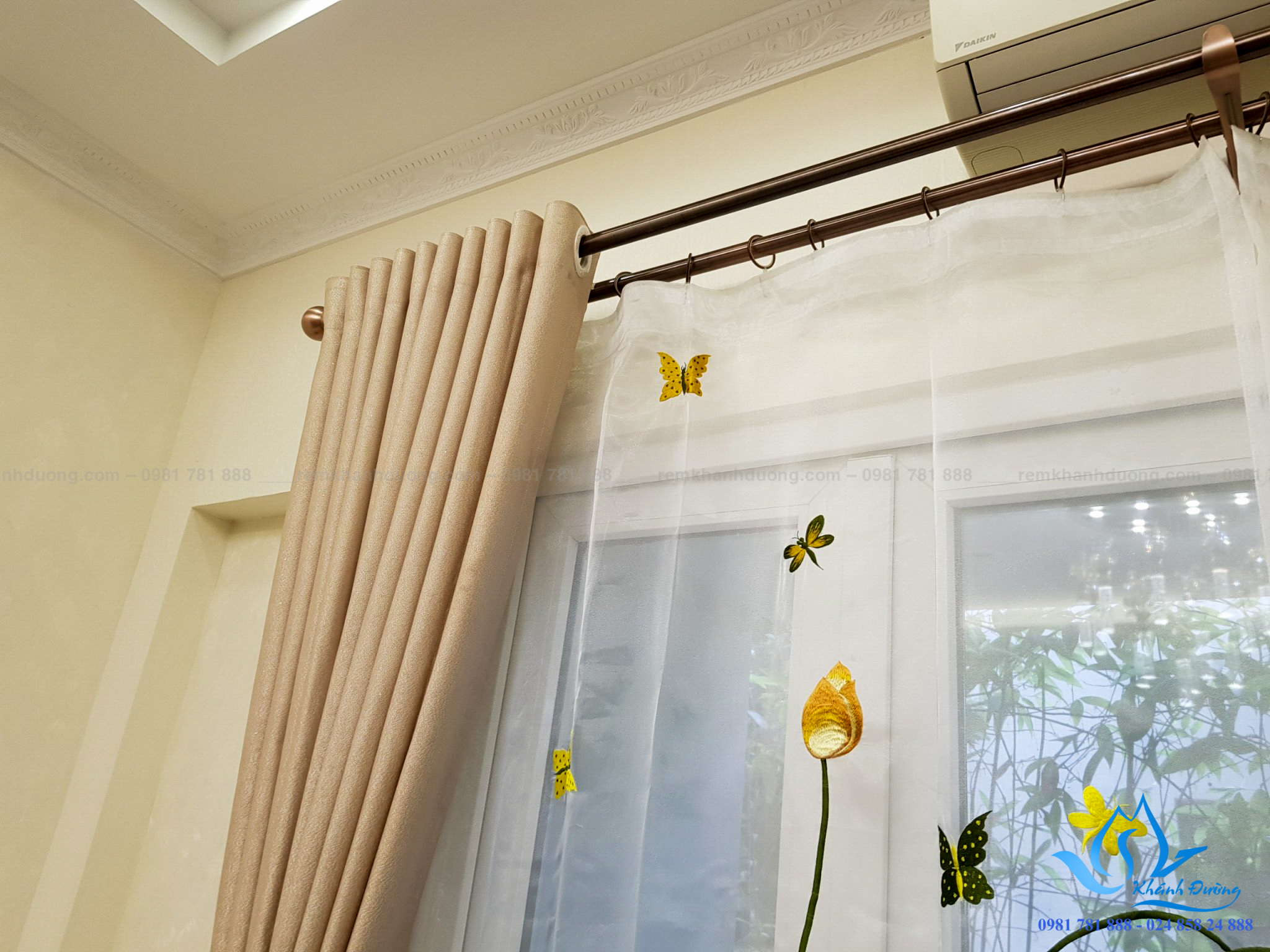 Cung cấp phụ kiện rèm cửa, rèm vải voan cao cấp giá tốt