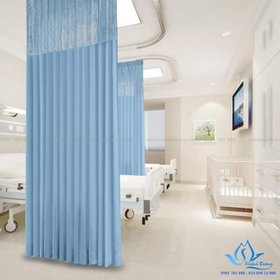 Rèm y tế YT-25 đơn giản, mộc mạc cho phòng bệnh quận Ba Đình