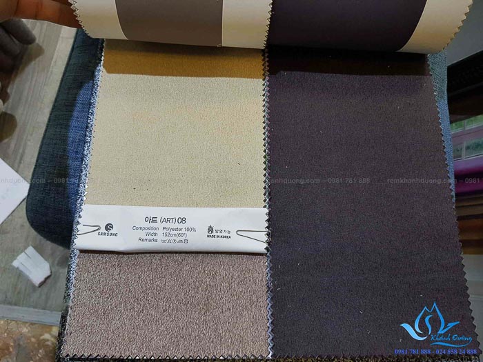 Rèm cao cấp Hàn Quốc dành cho phòng ngủ tại KĐT Xala, Hà Đông ART08