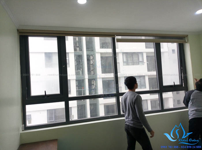 Rèm cầu vồng chống nắng phòng ngủ tại Phạm Văn Đồng- Hà Nội VT 471