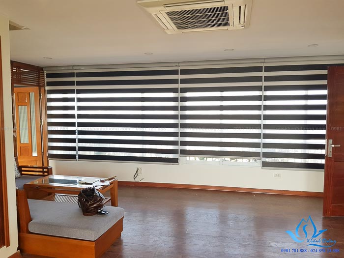 Rèm cầu vồng cho phòng khách hiện đại tại Long Biên-Hà Nội SF 483