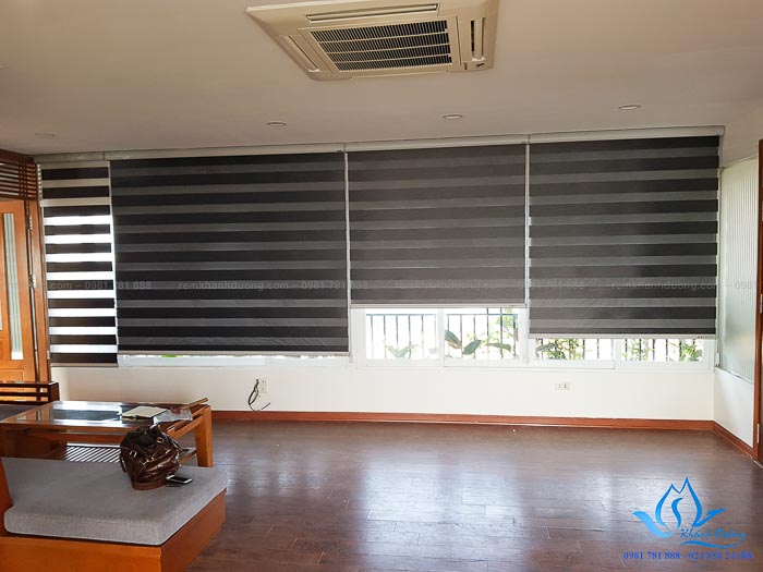 Rèm cầu vồng cho phòng khách hiện đại tại Long Biên-Hà Nội SF 483
