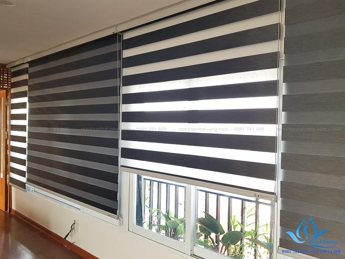 Rèm cầu vồng cho phòng khách hiện đại tại Long Biên-Hà Nội SF 483