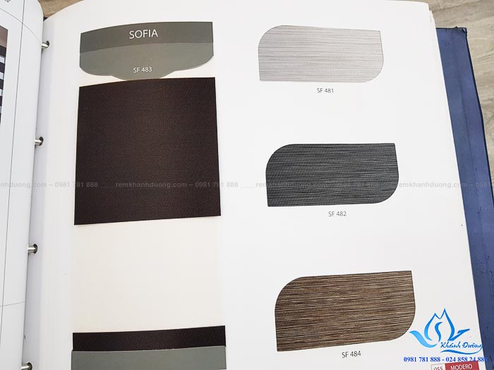 Rèm cầu vồng cho phòng khách hiện đại tại Long Biên-Hà Nội SF 483