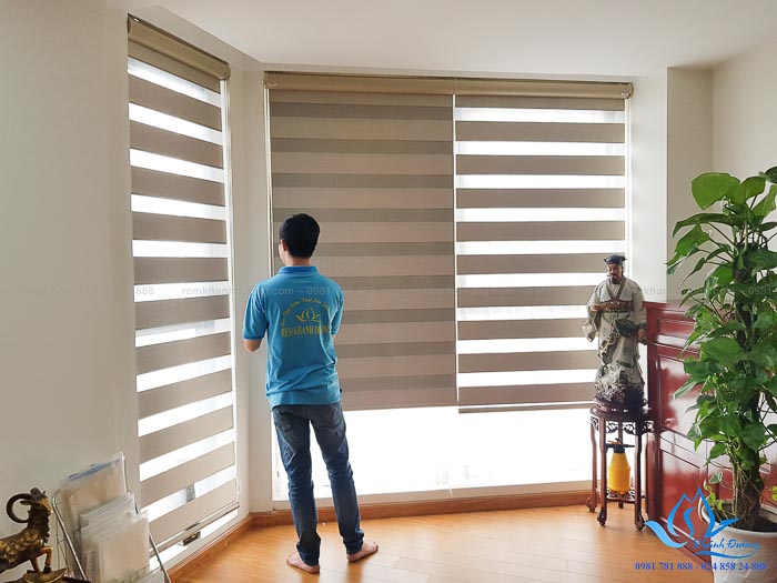 Rèm cầu vồng cho phòng khách hiện đại Yên Hòa, Hà Nội HP 106765