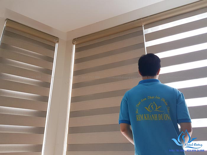 Rèm cầu vồng cho phòng khách hiện đại Yên Hòa, Hà Nội HP 106765