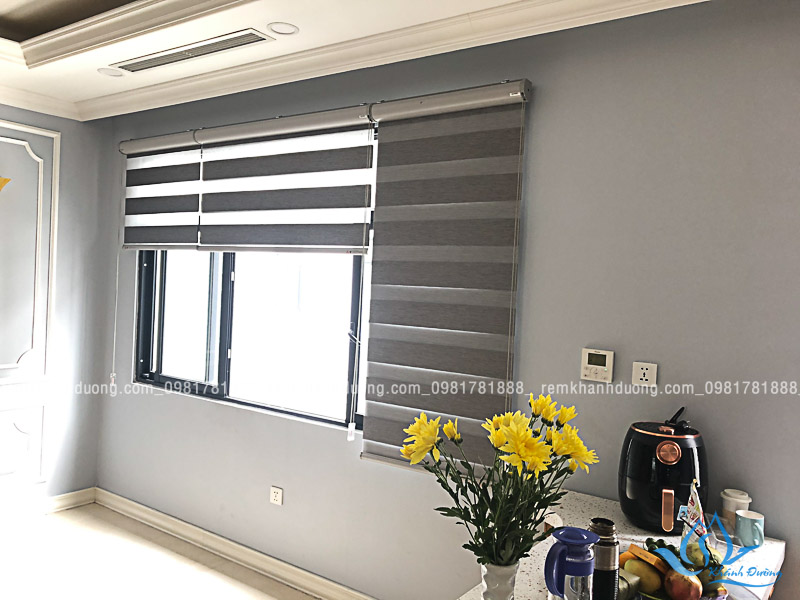 Rèm cầu vồng MODERO hệ Premier cao cấp ở Vinhomes Hàm Nghi NC163