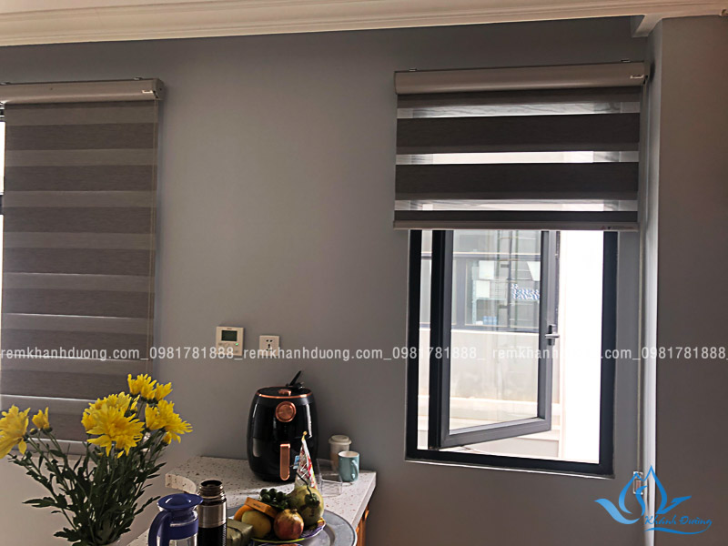 Rèm cầu vồng MODERO hệ Premier cao cấp ở Vinhomes Hàm Nghi NC163