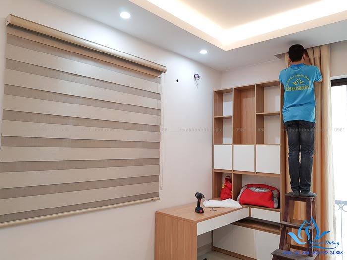Rèm cầu vồng MODERO tại biệt thự cao cấp KĐT Phú Lương, Hà Đông VT 471