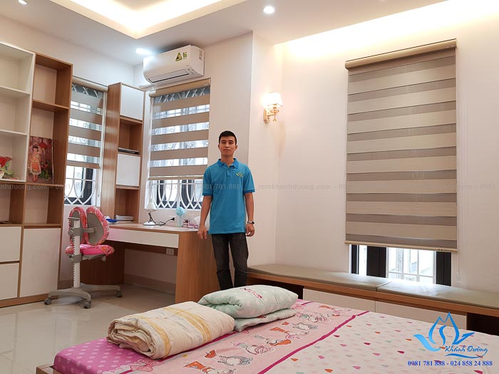 Rèm cầu vồng MODERO tại biệt thự cao cấp KĐT Phú Lương, Hà Đông VT 471