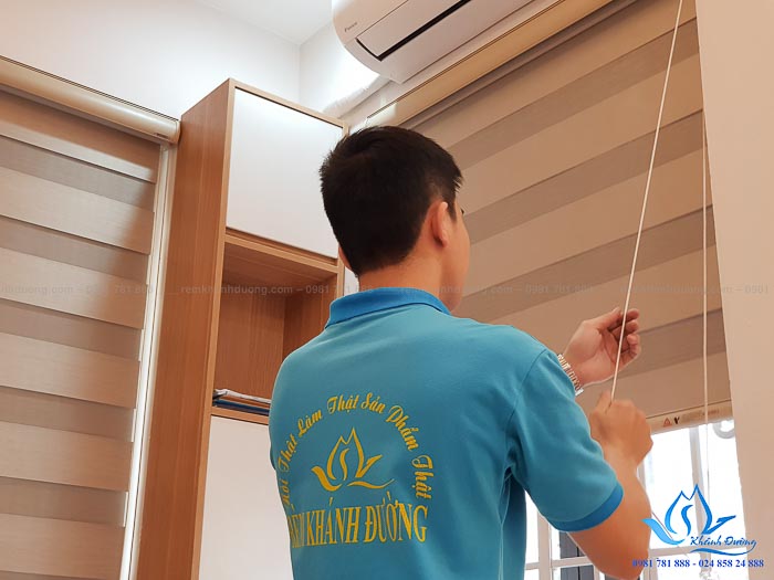 Rèm cầu vồng MODERO tại biệt thự cao cấp KĐT Phú Lương, Hà Đông VT 471