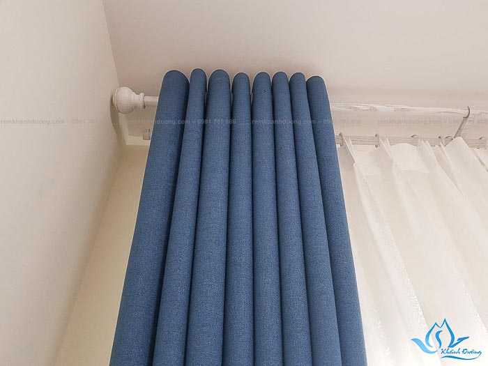 Rèm cửa 2 lớp giá rẻ tại chung cư Booyoung mã HP-12
